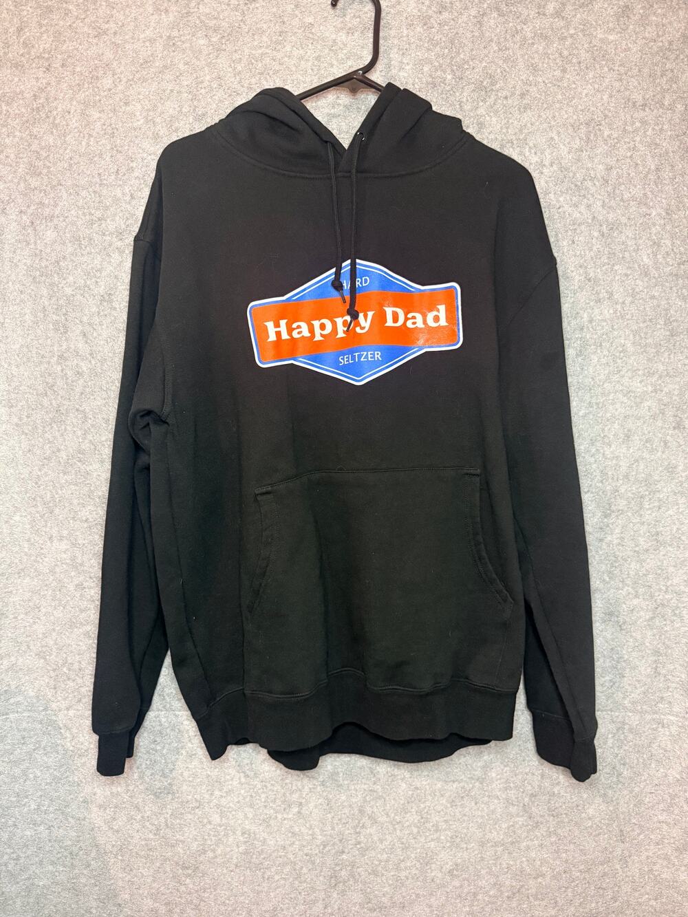 Happy Dad x Death Row Records Collaboration Hoodie Large Black Death Sweatshirt